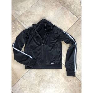 Mondetta Zip Stripe Sleeve Track Workout Jacket